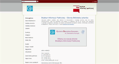 Desktop Screenshot of bip.gbl.waw.pl